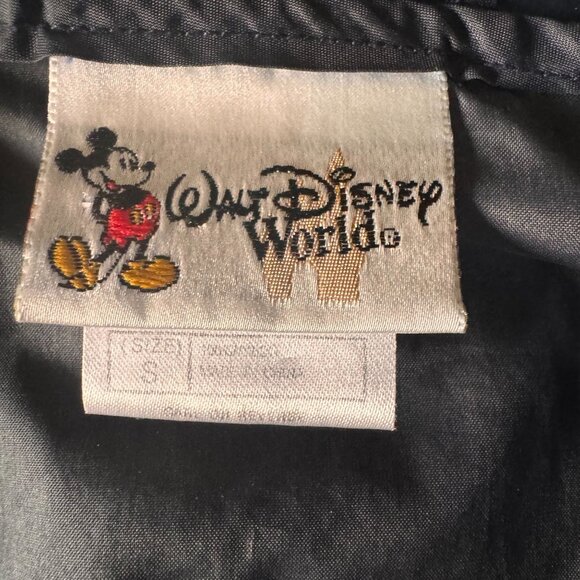 Walt Disney World Mickey Mouse Hooded Windbreaker Jacket Adult M Full Zip WDW‎ - Picture 3 of 6